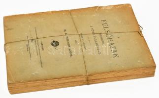 Vutkovich Sándor, ifj. dr.: A felsőházak szervezete a főbb államokban. Politikai tanulmány. Pozsony,...