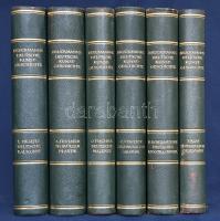 Deutsche Kunstgeschichte. Band I-VI. [Teljes.]
München, 1949-1958. F. Bruckmann Verlag (Graph. Kuns...