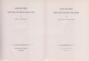 Deutsche Kunstgeschichte. Band I-VI. [Teljes.]
München, 1949-1958. F. Bruckmann Verlag (Graph. Kuns...