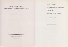 Deutsche Kunstgeschichte. Band I-VI. [Teljes.]
München, 1949-1958. F. Bruckmann Verlag (Graph. Kuns...