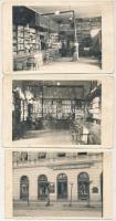 Hajdúnánás, Hattyú fehérnemű ipar és Divatáru Ház üzlete, belső képek. Bocskai utca 2. - 6 db eredet...