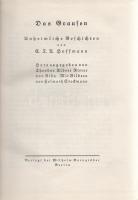 Hoffmann, E[rsnt] T[heodor] A[madeus]:

Das Grausen. Unheimliche Geschichten von E. T. A. Hoffmann...