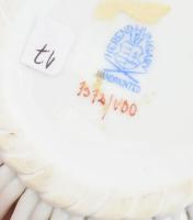 Herendi 2 darab VBO mintás kínáló, jelzett, egyik repedt, d: 12 cm