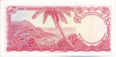 Kelet-Karibi Államok / Saint Kitts & Nevis DN (1965) 1$ "K" T:XF
East Caribbean State...