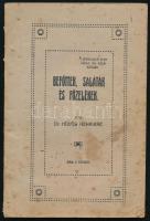 Dr. Hüvös Henrikné: Befőttek, saláták és főzelékek. (Kisvárda, 1928, Klein Gyula-ny.), 62+(2) p. Második kiadás. Kiadói papírkötés, foltos borítóval, helyenként foltos lapokkal, az utolsó két oldalon kézzel írt receptekkel. Ritka!