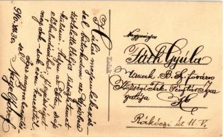 1940 Nagel József katonatiszt kitüntetésekkel / Hungarian military officer with medals. photo (felsz...