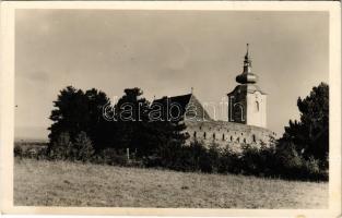 1941 Sepsiszentgyörgy, Sfantu Gheorghe; Református vártemplom. Lapikás Béla kiadása / Calvinist castle church (fl)