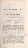 Macaulay, [Thomas Babington], Lord [of Rothley]:

Critical and Historical Essays contributed to Th...