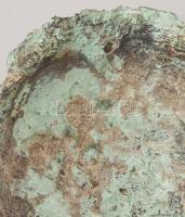 Ágyútöredék. Csendes-óceán partvidéke, XX.sz., korrodált bronz, d: 13,5 cm, m: 6 cm