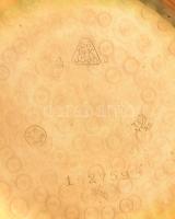 Arany (Au) 14K Chronometre zsebóra, jelzett, működik, d: 5 cm, bruttó: 60 g