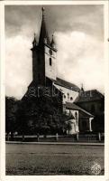 1943 Szászrégen, Reghin; Szász templom / Evang. Kirche / Lutheran church