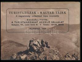 Turistaházak - Magyar tájak. A magyarországi turistaházak képes ismertetője. Bp., 1958, Sport Lap- é...