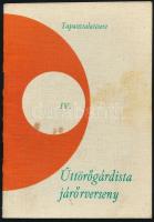 Bozóky Péter - Nagy Sándor: Úttörőgárdista járőrverseny. Tapasztalatcsere IV. Bp., 1979, Ifjúsági Lapkiadó. Kiadói tűzött papírkötés, kissé foltos borítóval.