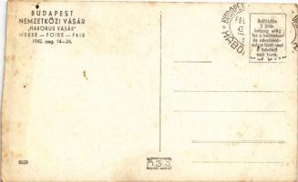 1942 Budapest XIV. Nemzetközi Vásár "Háborús Vásár", M. kir. Hadimúzeum szovjetorosz hadiz...