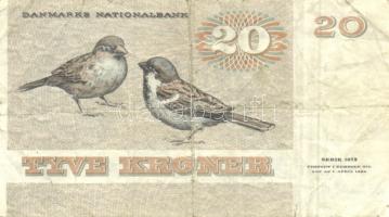 Dánia 1972-79. 10K (2x), 20K T:II-,III