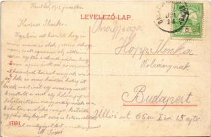 1912 Keszthely, M. kir. gazdasági akadémia. W.L. Bp. 7. (EK)