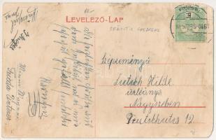 1910 Sepsiszentgyörgy, Sfantu Gheorghe; Kossuth Lajos utca, Kossuth kávéház, Kozma, Fogolyán Endre é...