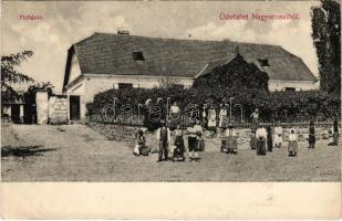 1907 Nagyoroszi, Plébánia. Hangya szövetkezet kiadása (fl)