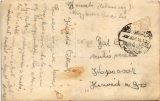 1927 Tiszakécske, Újkécske; Községháza, Gajdosik Mihály üzlete. Lőcsey photo (fl)