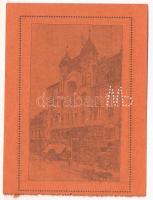 Miskolc ~1920. "Weidlich Pál cég Miskolczon" 20f értékű bón, "WP" perforációval,...