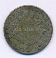 1845B 20kr Ag "V. Ferdinánd" T:VF patina 
Hungary 1845B 20 Kreuzer Ag "Ferdinand V&q...