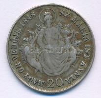 1848KB 20kr Ag "V. Ferdinánd" T:VF,F patina, fülnyom
Hungary 1848KB 20 Kreuzer Ag "F...