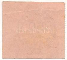 Miskolc ~1920. 50f "Korona Kávéház Miskolcz" rózsaszín kerek T:F
Adamo MIS-18.4