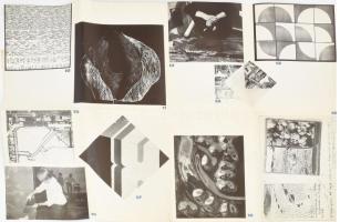 Az "R" kiállítás katalógusa, Műegyetem R épület, 1970 december. H.n, é.n., k.n. Többek köz...