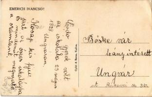 Kassa, Kosice; "Emerich Ivancso" csodagyerek, matekzseni. Győri és Boros kiadása / child p...