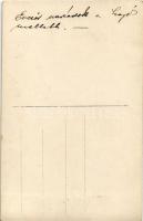 Osztrák-Magyar Haditengerészet evezős naszádjai egy csatahajó mellett, matrózok / K.u.K. Kriegsmarin...