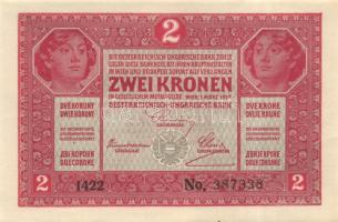 1917. 2K (2x) egymásutáni sorszámokkal T:I