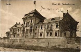 1933 Szob, Magy. kir. révkapitányság. Kettner Ferencné kiadása