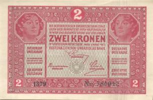 1917. 2K (2x) egymásutáni sorszámokkal T:I