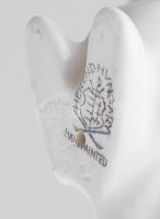 Herendi nyúl. Jelzett, hibátlan, m: 10,5 cm