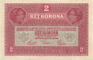 1917. 2K (2x) egyugrású sorszámokkal T:I