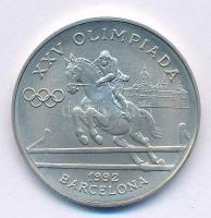 Andorra ~1989-1990. 2D/10D (?) Cu-Ni "XVI. Téli Olimpia Albertville / XXV. Nyári Olimpia Barcelona - Lovaglás" próbaveret (?) egyik oldalán az 1989-es 10D-s hátoldala, másikon az 1990-es 20D-s hátoldala T:BU Andorra ~1989-1990. 2 Diners/10Diners (?) Cu-Ni "XVI Winter Olympic Games 1992 Albertville / 25th Summer Olympics Barcelona - Equestrianism" trial strike (?) with the 1989. 10 Diners coin's reverse on one side, and the 1990. 20 Diners reverse's on the other C:BU