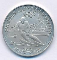Andorra ~1989-1990. 2D/10D (?) Cu-Ni "XVI. Téli Olimpia Albertville / XXV. Nyári Olimpia Barcel...