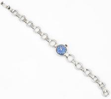 Glashütte 17 köves női karóra, mechanikus, karcos, működik, számlap d: 14 mm