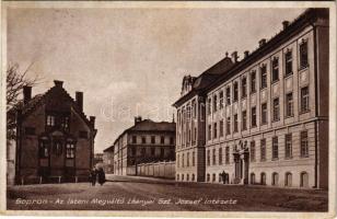 1929 Sopron, Az Isteni Megváltó Leányai Szent József intézete. Lobenwein Harald fotóműterme kiadása (fl)