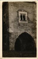 Léka, Lockenhaus; Várkapu / Schloss / castle gate. photo