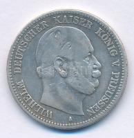 Német Államok / Poroszország 1876A 2M Ag I. Vilmos Berlin T:F patina German States / Prussia 1876A 2 Mark Ag Wilhelm I Berlin C:F patina Krause KM#506