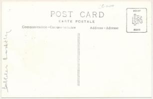 Bethlen, Beclean; Gróf Bethlen András örökösei kastélya, katonák autóban / castle, soldiers in milit...