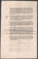 cca 1790 [A császári-királyi postakocsi hálózat díjszabása]. Tariffe der Oesterrichisch kaiserl. kön...