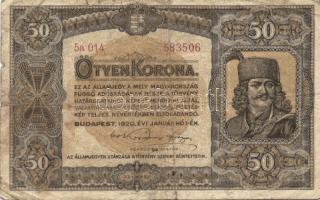 1920. 50K (2x) T:III,III/IV