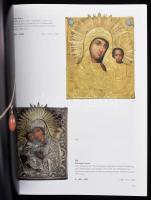 Dorotheum árverési katalógus, orosz ezüst és ikonok témában, 2019