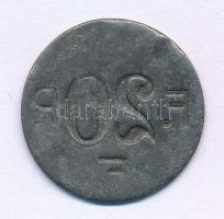 ~1900-1918. "Fővárosi Pavilon" 10f névértékű Fe bárca (23mm) T:XF