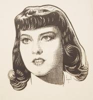 Sugár János (?-?, működött a XX. sz. első felében) grafikus rajzai, össz. 10 db: Többségében portrék...