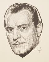 Sugár János (?-?, működött a XX. sz. első felében) grafikus rajzai, össz. 10 db: Többségében portrék...