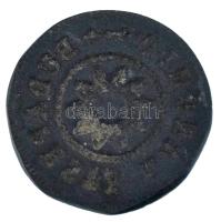 ~1900. "Budapesti Lánchíd" Zn bárca T:VF