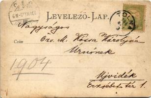 1904 Tolna, Einjährig Freiwilliger 2. Escardon / Egy éves önkéntes 2. század katonái. Magyar Imre Hu...